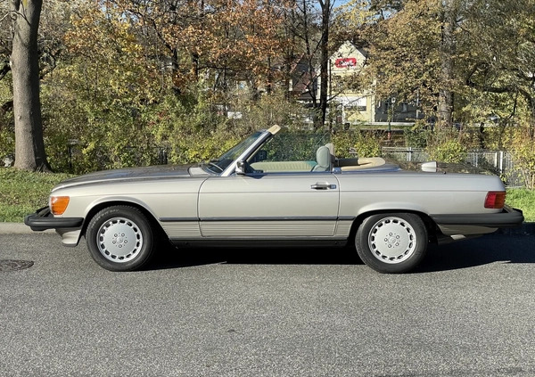 Mercedes-Benz SL cena 139000 przebieg: 90000, rok produkcji 1987 z Luboń małe 781